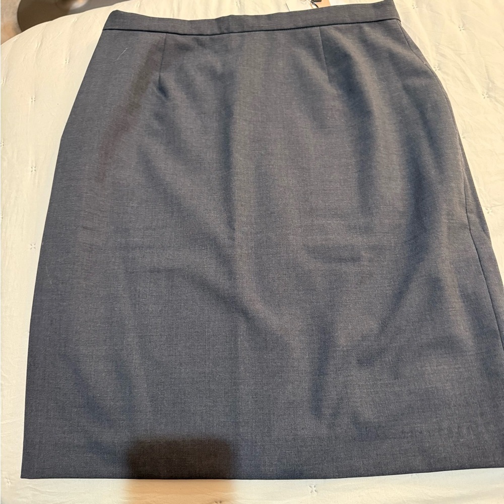 Of/Mercer Franklin Gray Wool Skirt Size 6 NWT